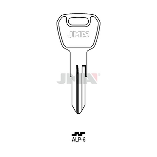 [ALP-6] Clé plate acier ALP-6