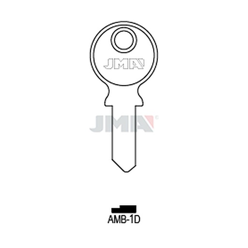 [AMB-1D] Clé plate acier AMB-1D