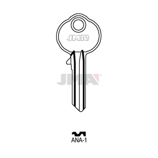 [ANA-1] Clé plate acier ANA-1
