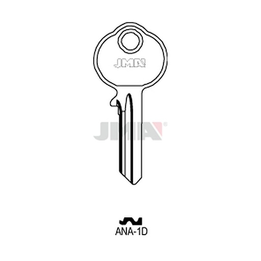 [ANA-1D] Clé plate acier ANA-1D