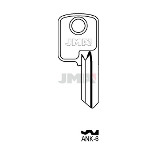 [ANK-6] Clé plate acier ANK-6