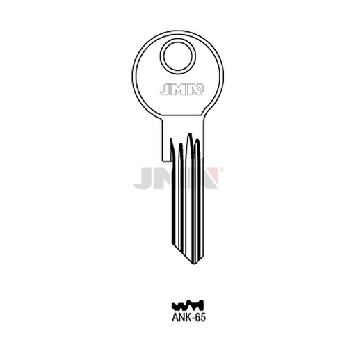 [ANK-65] Clé plate ps acier ANK-65