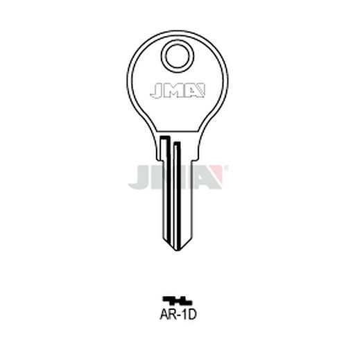 [AR-1D] Clé plate acier AR-1D