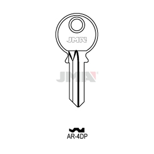 [AR-4DP] Clé plate acier AR-4DP