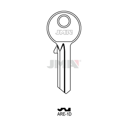 [ARE-1D] Clé plate acier ARE-1D