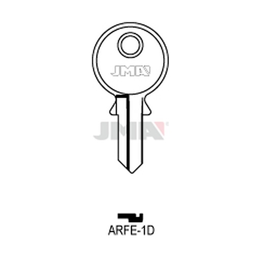 [ARFE-1D] Clé plate acier ARFE-1D