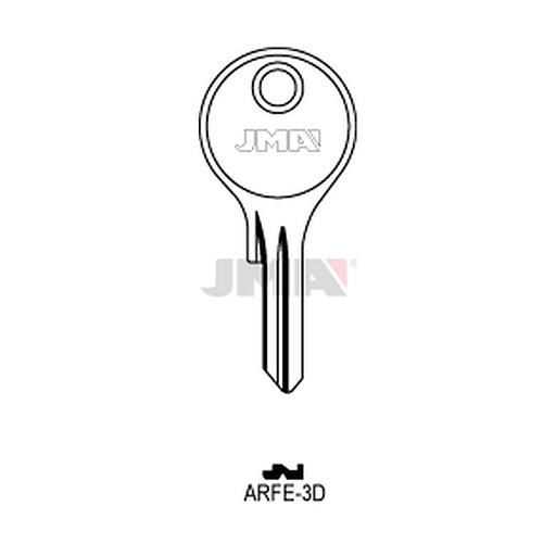 [ARFE-3D] Clé plate acier ARFE-3D