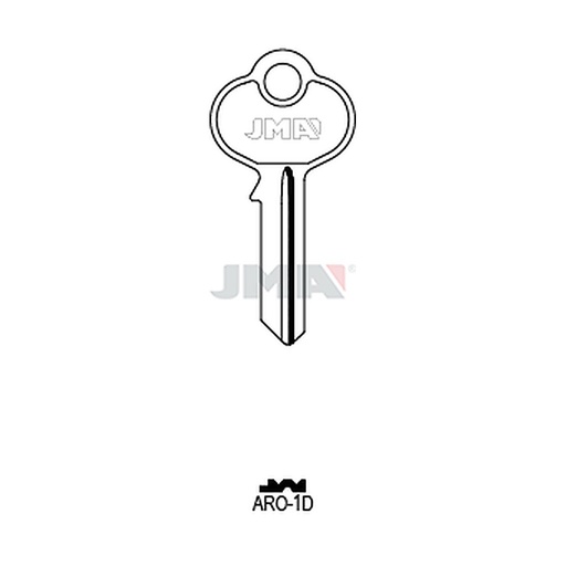 [ARO-1D] Clé plate acier ARO-1D
