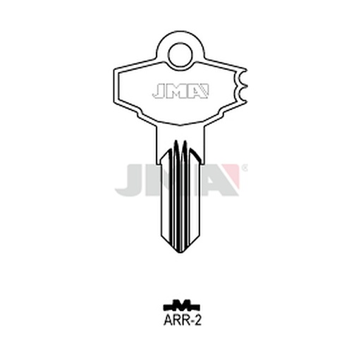 [ARR-2] Clé plate acier ARR-2