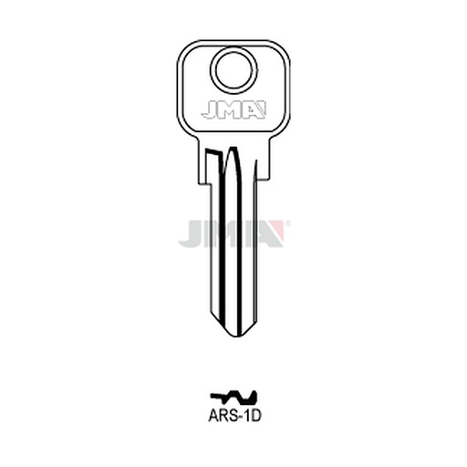 [ARS-1D] Clé plate acier ARS-1D