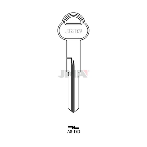 [AS-17D] Clé plate ps acier AS-17D