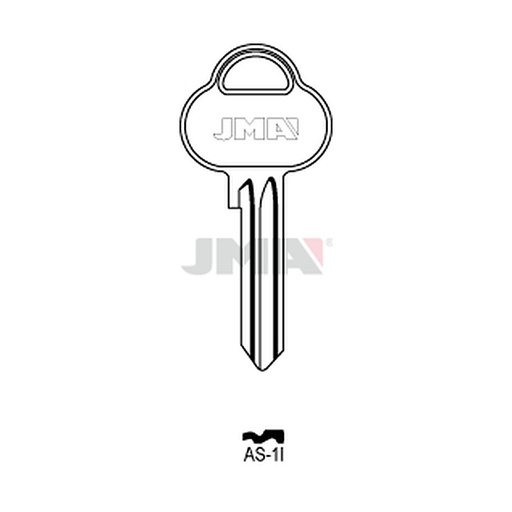 [AS-1I] Clé plate acier AS-1I