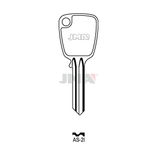 [AS-2I] Clé plate acier AS-2I