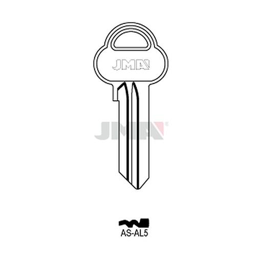 [AS-AL5] Clé plate ps acier AS-AL5
