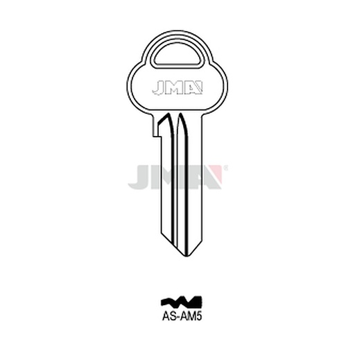[AS-AM5] Clé plate ps acier AS-AM5