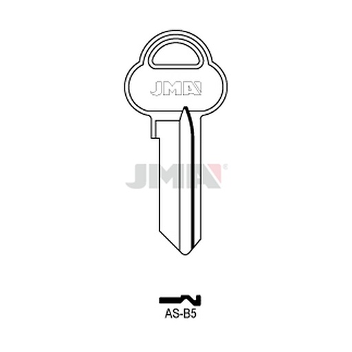 [AS-B5] Clé plate ps acier AS-B5