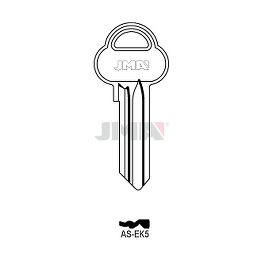 [AS-EK5] Clé plate ps acier AS-EK5