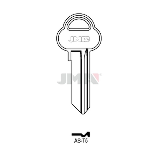 [AS-T5] Clé plate ps acier AS-T5
