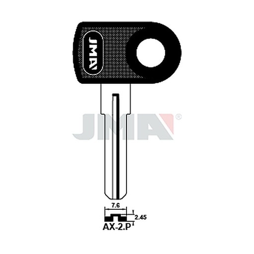 [AX-2P] Clé spéciale tp ht AX-2P