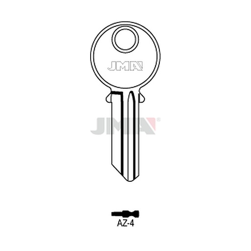 [AZ-4] Clé plate acier AZ-4