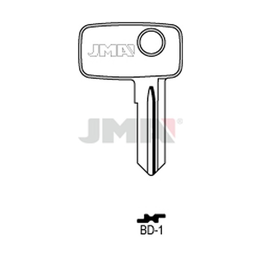 [BD-1] Clé plate acier BD-1