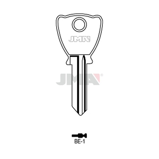 [BE-1] Clé plate laiton BE-1