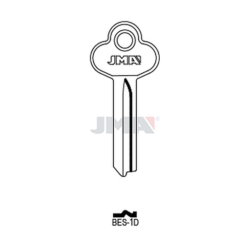 [BES-1D] Clé plate laiton BES-1D