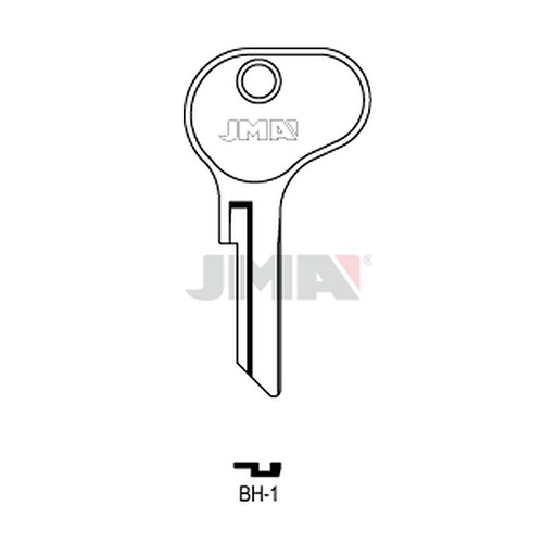 [BH-1] Clé plate acier BH-1