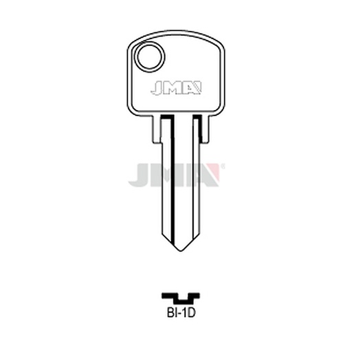 [BI-1D] Clé plate acier BI-1D