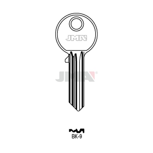 [BK-9] Clé plate ps acier BK-9