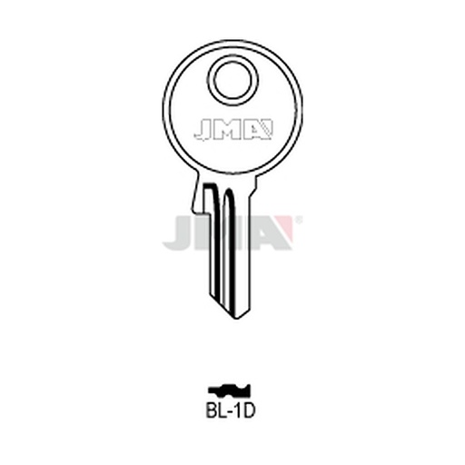 [BL-1D] Clé plate acier BL-1D