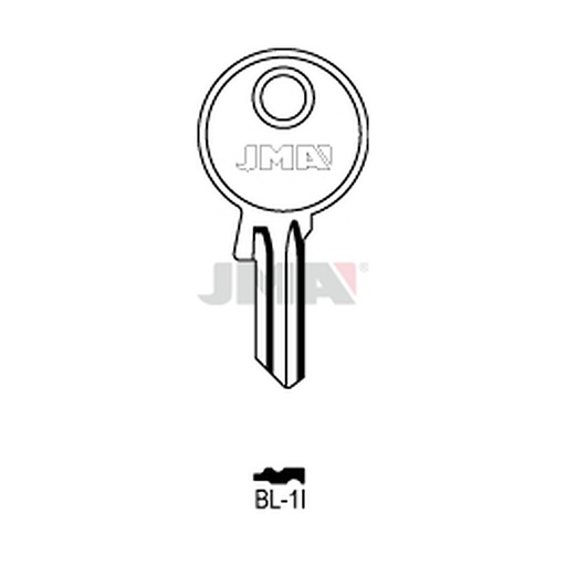 [BL-1I] Clé plate acier BL-1I