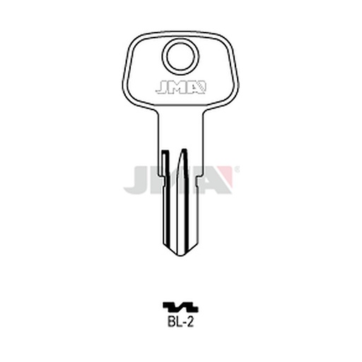 [BL-2] Clé plate acier BL-2