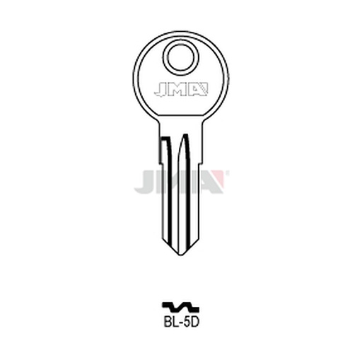 [BL-5D] Clé plate acier BL-5D