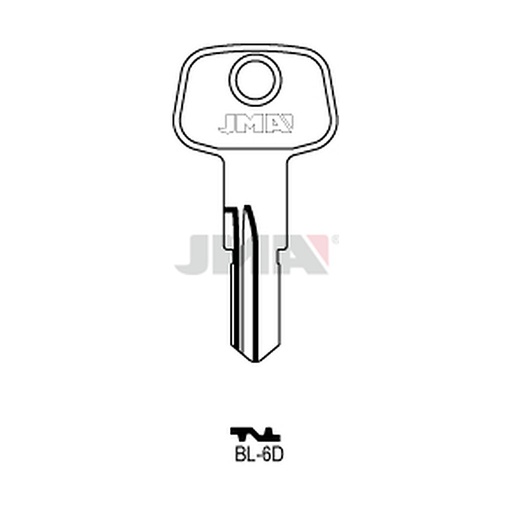 [BL-6D] Clé plate acier BL-6D