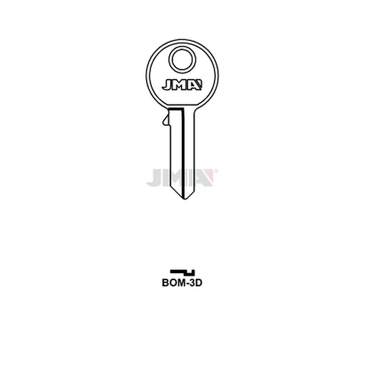 [BOM-3D] Clé plate acier BOM-3D