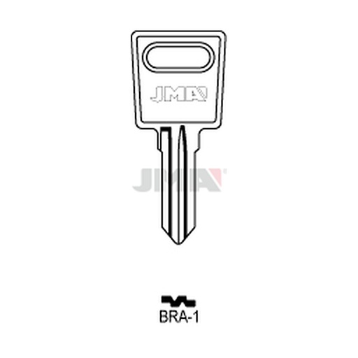 [BRA-1] Clé plate acier BRA-1