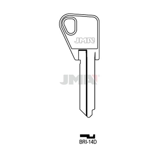 [BRI-14D] Clé plate acier BRI-14D