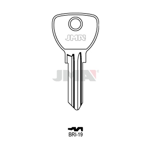 [BRI-19EJ] Clé extralégère jaune BRI-19EJ