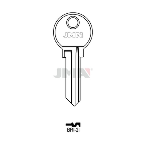[BRI-2I] Clé plate acier BRI-2I