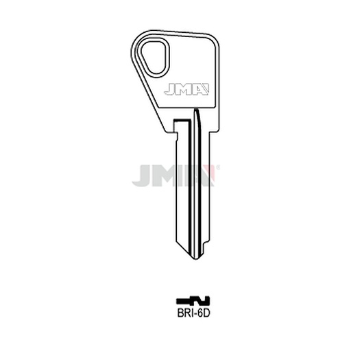 [BRI-6D] Clé plate acier BRI-6D