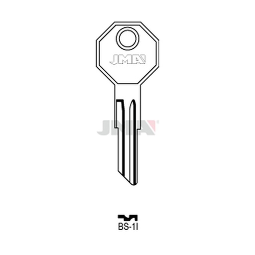 [BS-1I] Clé plate acier BS-1I