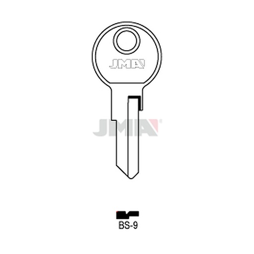 [BS-9] Clé plate acier BS-9