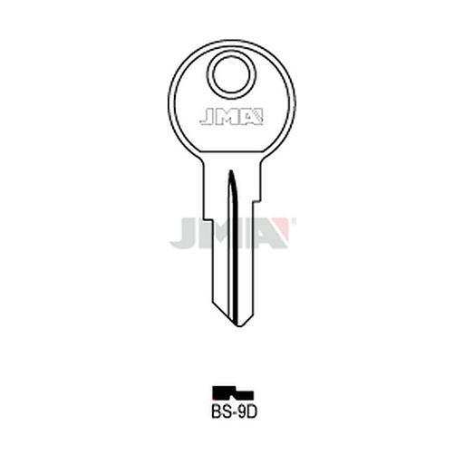 [BS-9D] Clé plate acier BS-9D