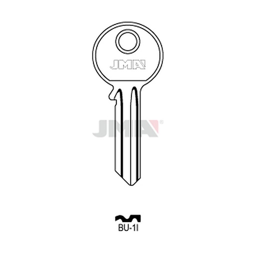 [BU-1I] Clé plate acier BU-1I