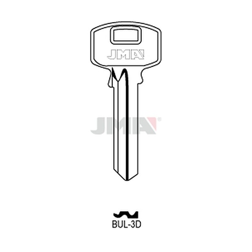 [BUL-3D] Clé plate acier BUL-3D