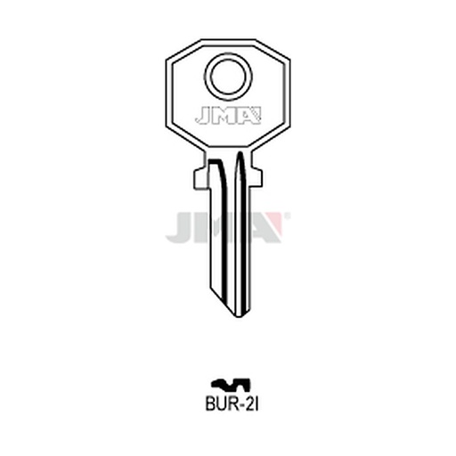 [BUR-2I] Clé plate acier BUR-2I