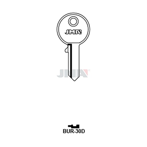 [BUR-30D] Clé plate acier BUR-30D