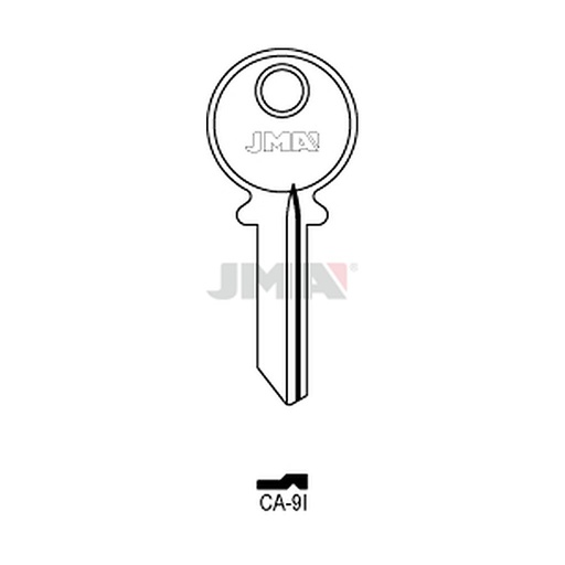 [CA-9I] Clé plate acier CA-9I