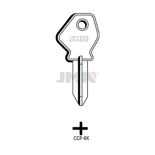 [CCF-9X] Clé cruciforme CCF-9X